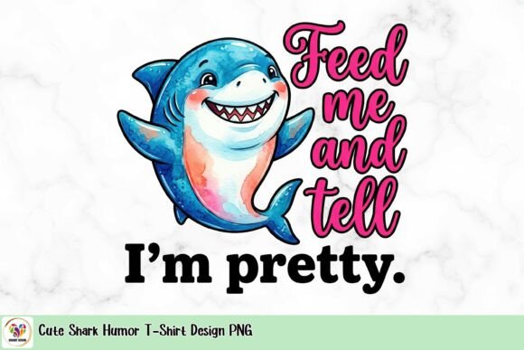 Charming Shark Design PNG: A Whimsical Asset for Creative Projects