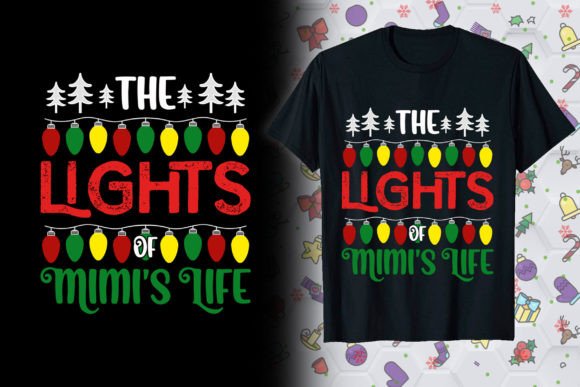 Festive Cheer: Mimi's Christmas Design for Print & Branding