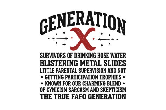 Generation X Vintage Survivor Design: Retro Typography for Modern Branding