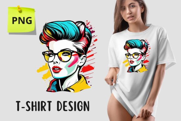 Girl Art Design Clipart: Unique Graphics for Your Projects