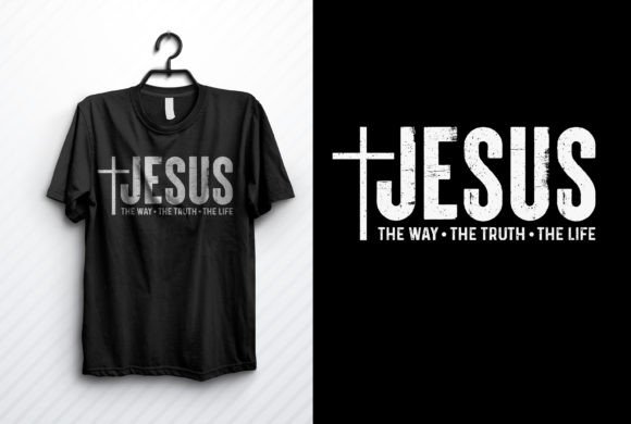 Jesus Christian T-Shirt Design: A Faith-Based Creative Asset