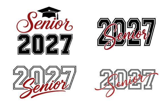Senior 2027 Graduation Bundle Design: A Professional Asset